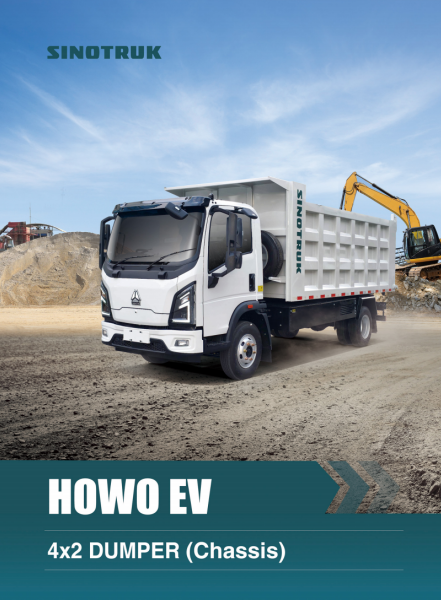 HOWO EV 4X2 DUMPER (CHASSIS)