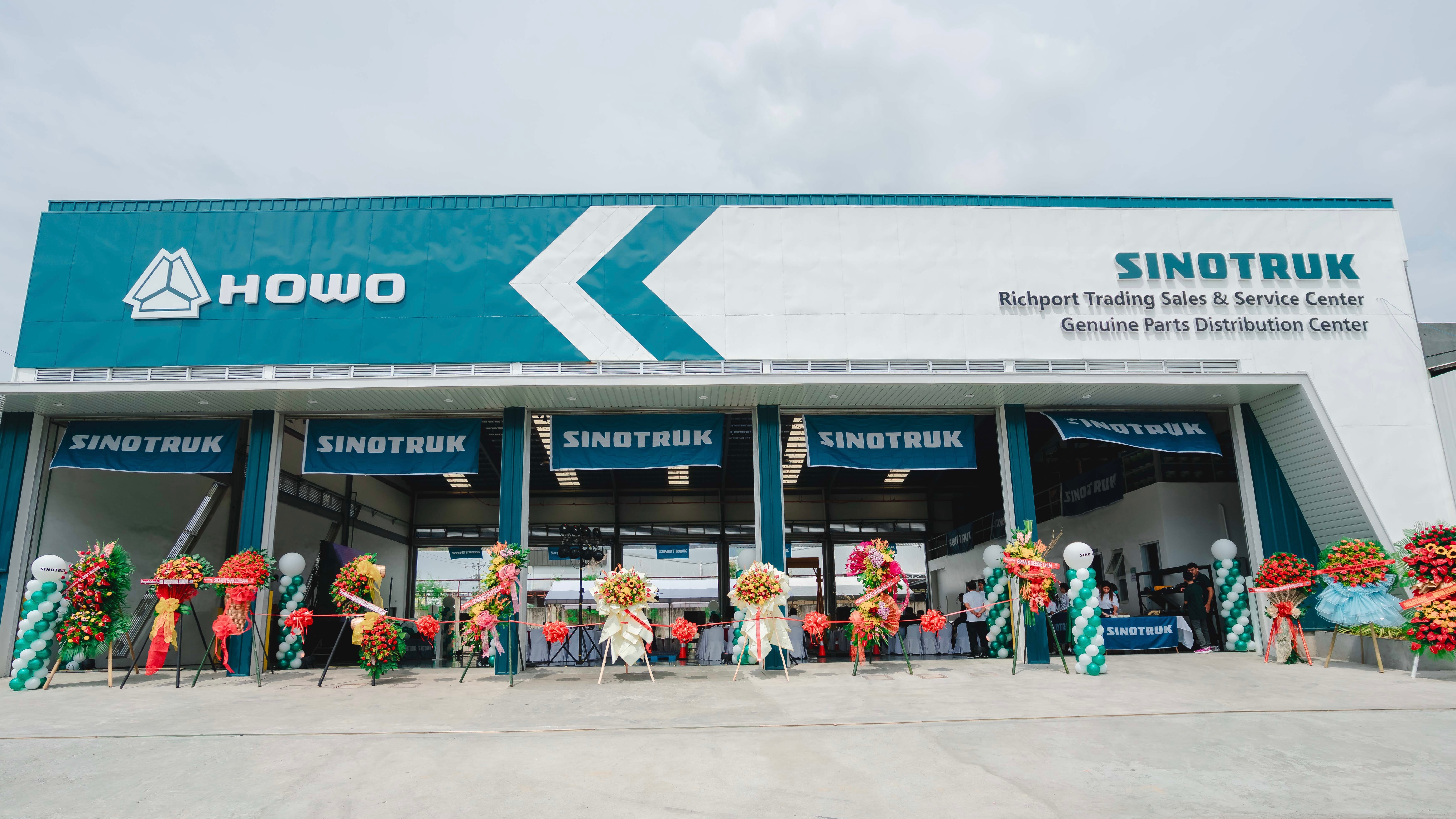 SINOTRUK Launches First 3-Star Service Station in the Philippines